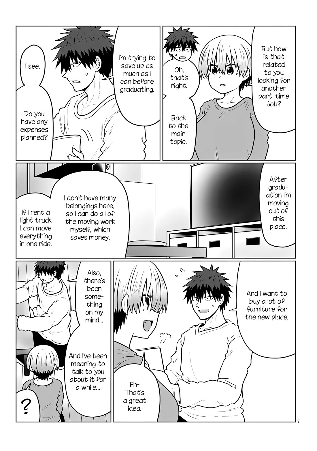 Uzaki-chan wa Asobitai! chapter 137 page 7