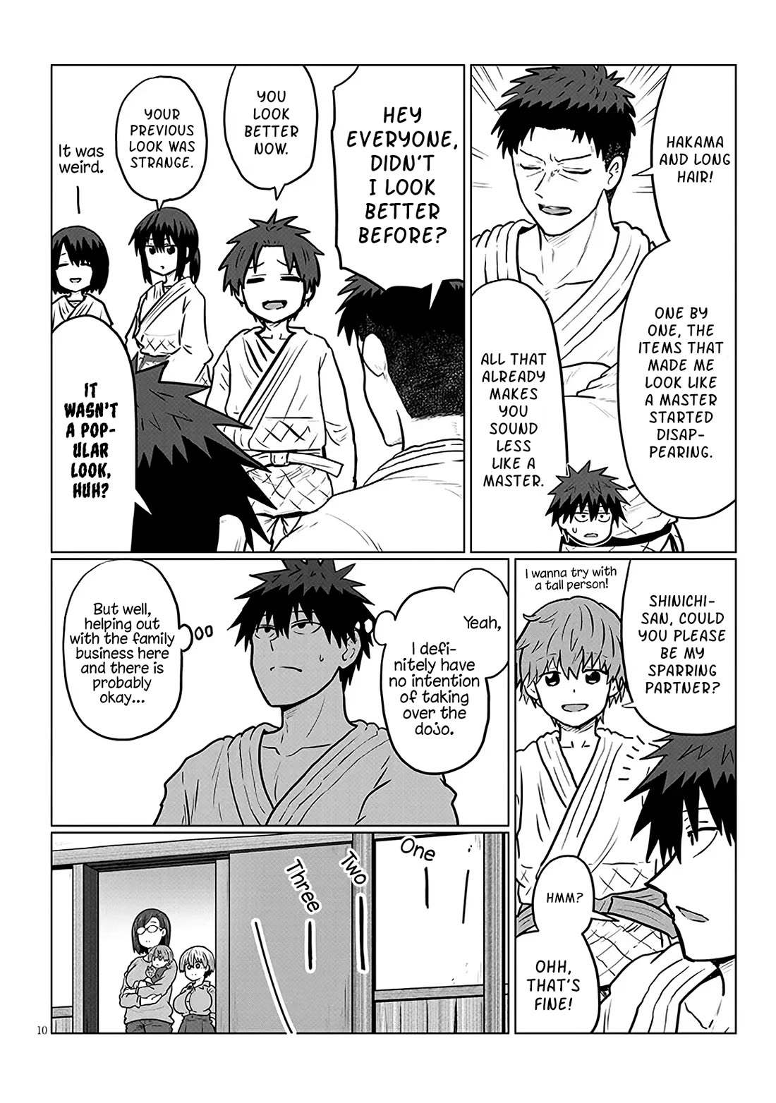 Uzaki-chan wa Asobitai! chapter 139 page 10