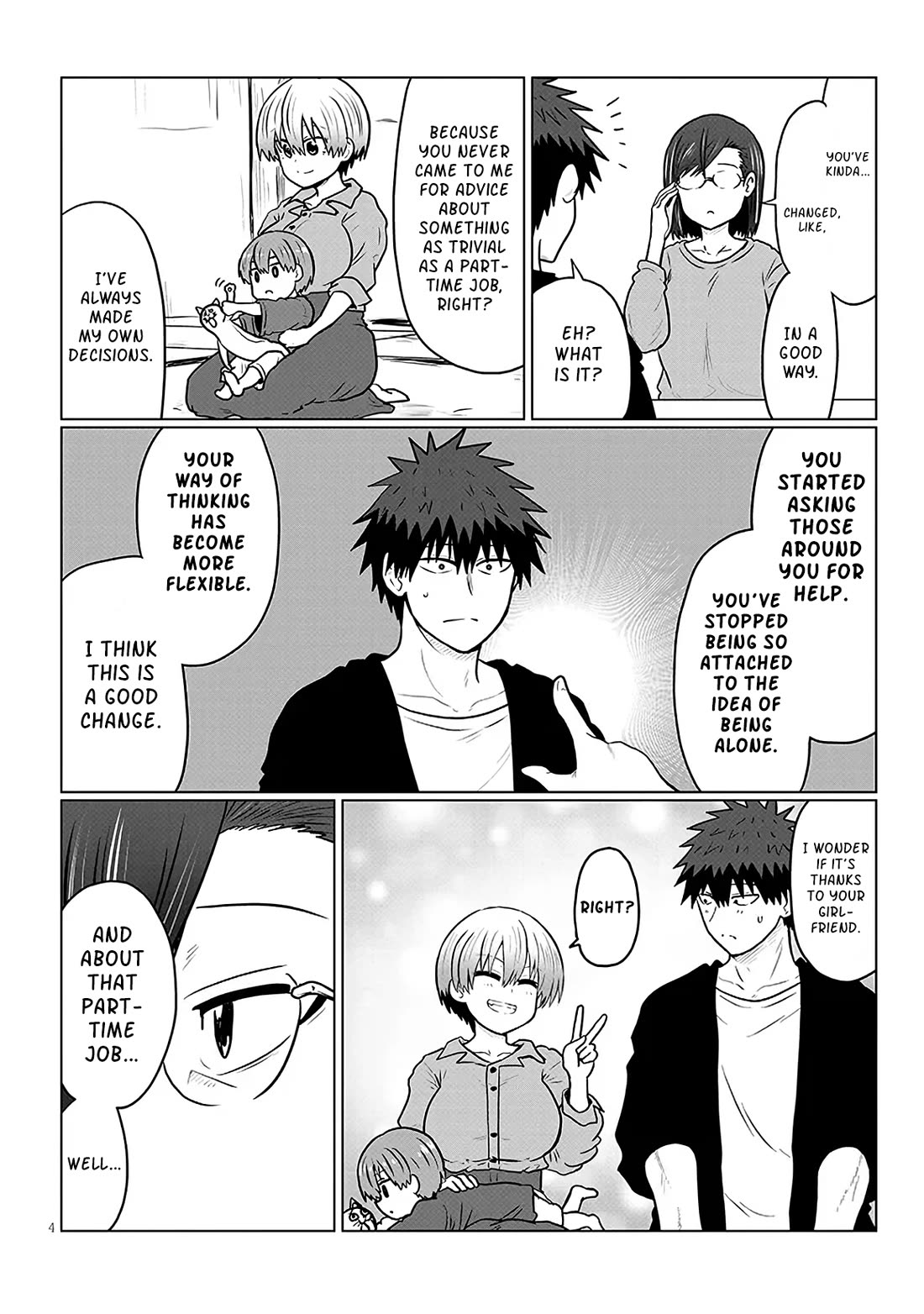 Uzaki-chan wa Asobitai! chapter 139 page 4