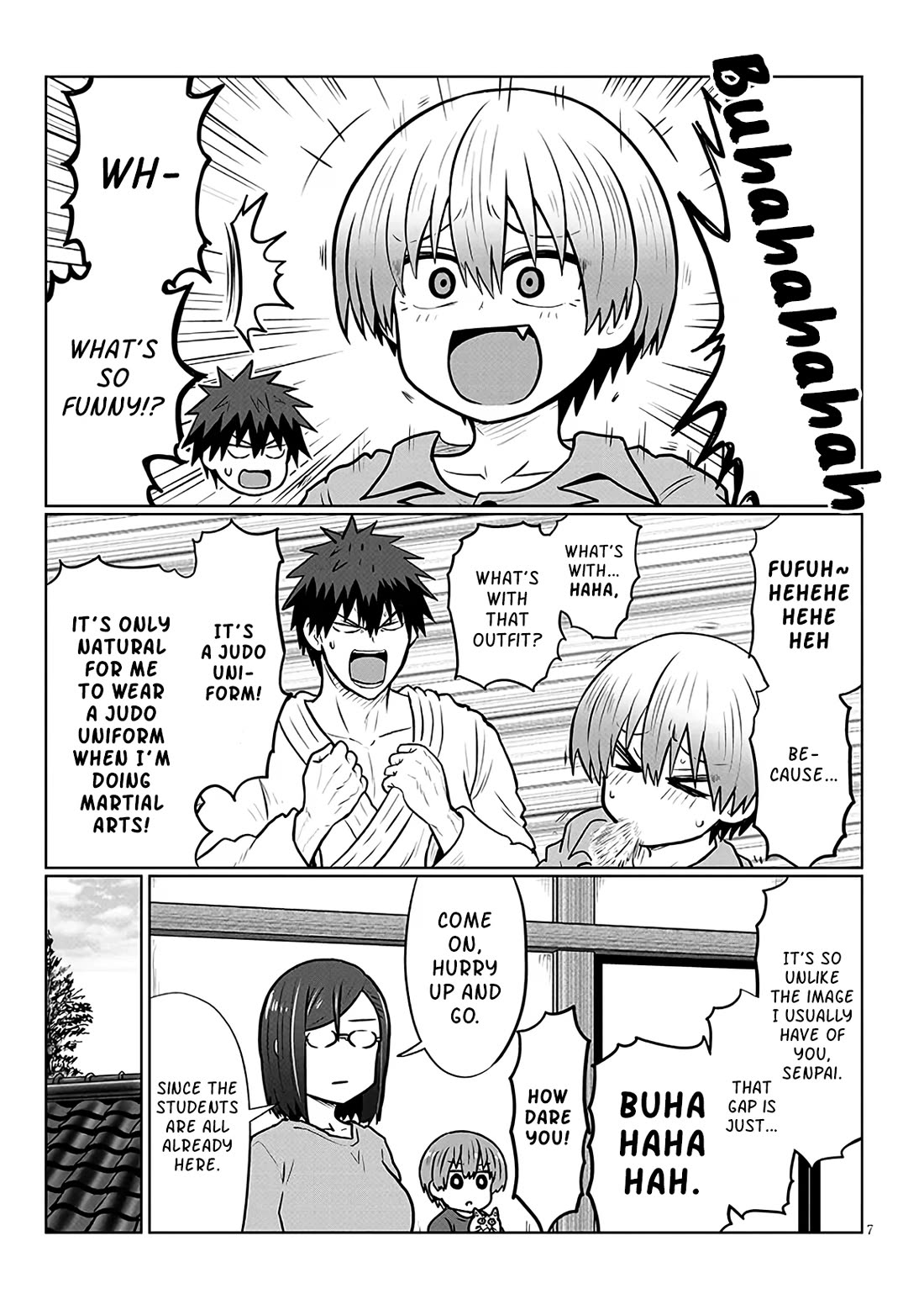 Uzaki-chan wa Asobitai! chapter 139 page 7