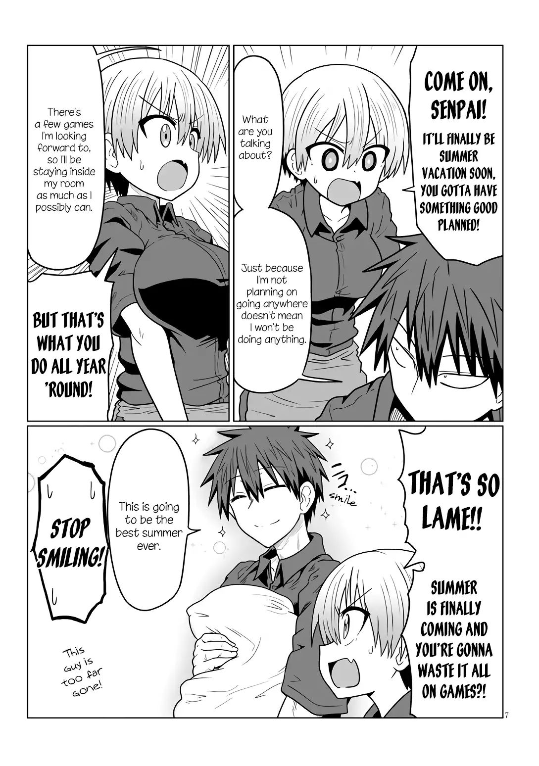 Uzaki-chan wa Asobitai! chapter 18 page 7