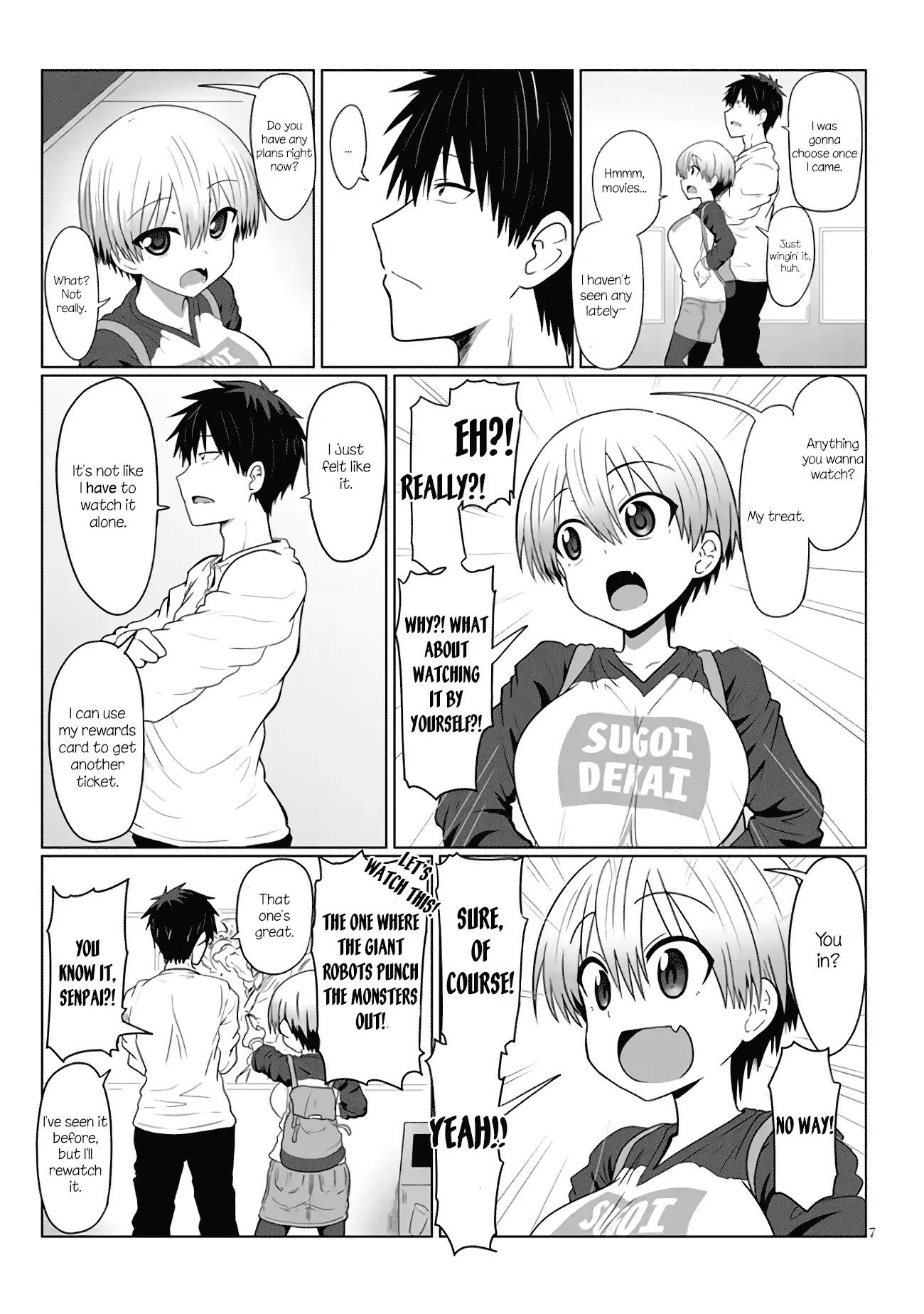 Uzaki-chan wa Asobitai! chapter 2 page 7