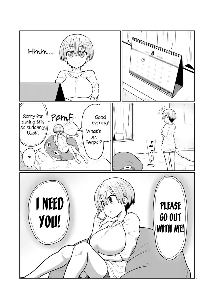 Uzaki-chan wa Asobitai! chapter 21 page 1