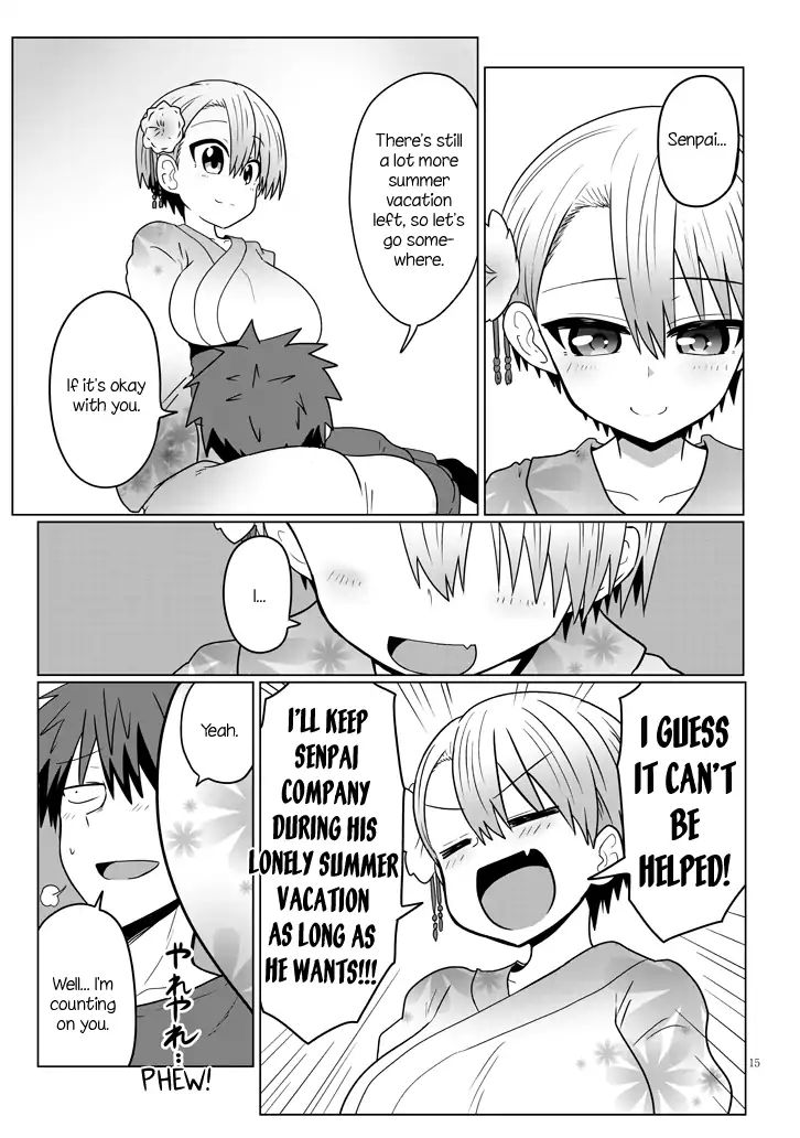 Uzaki-chan wa Asobitai! chapter 23 page 15