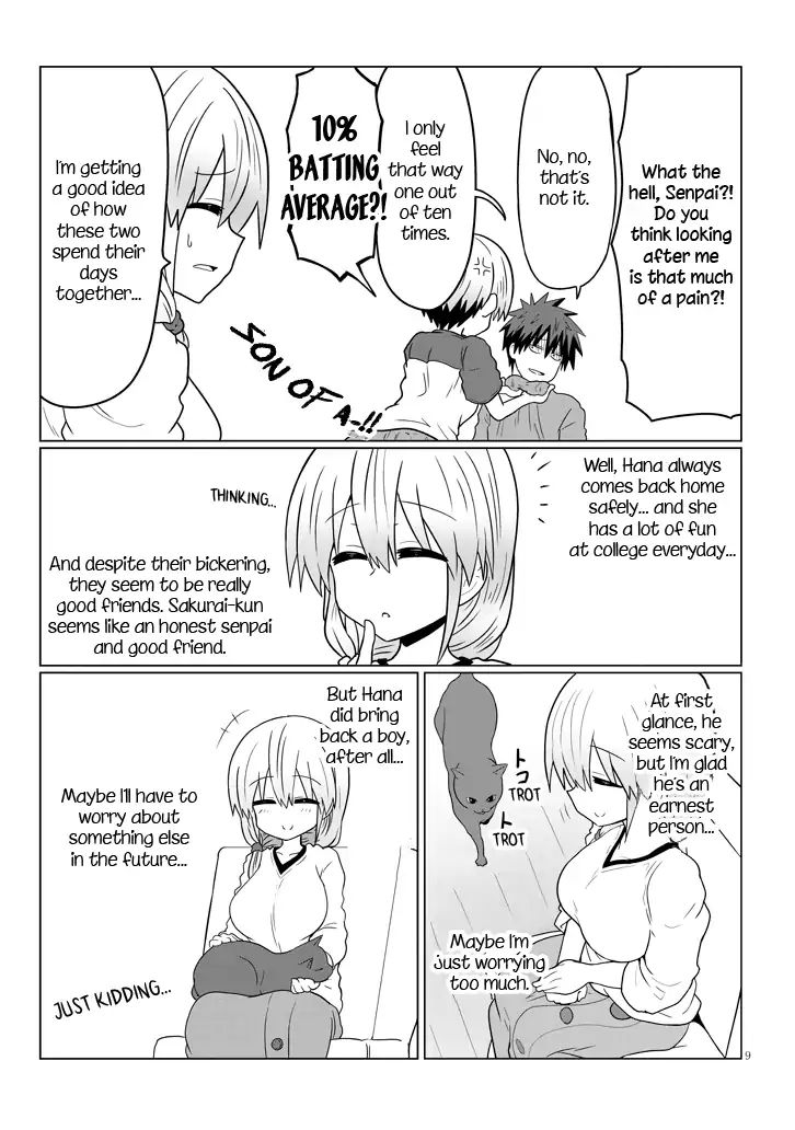 Uzaki-chan wa Asobitai! chapter 24 page 9
