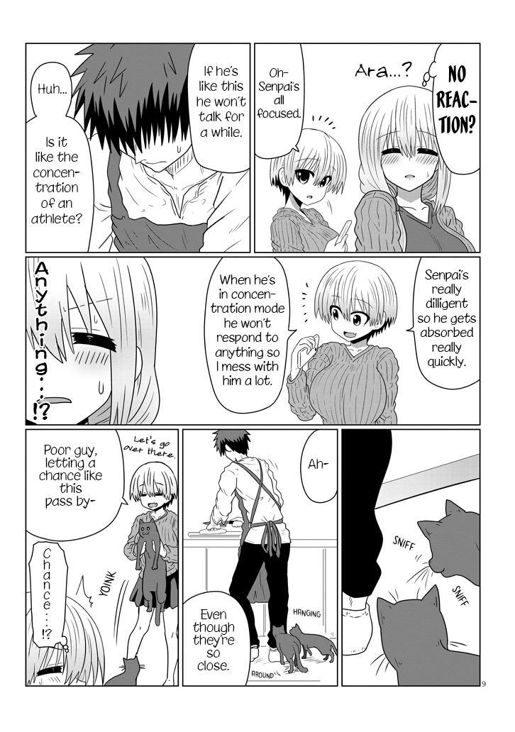 Uzaki-chan wa Asobitai! chapter 39 page 9