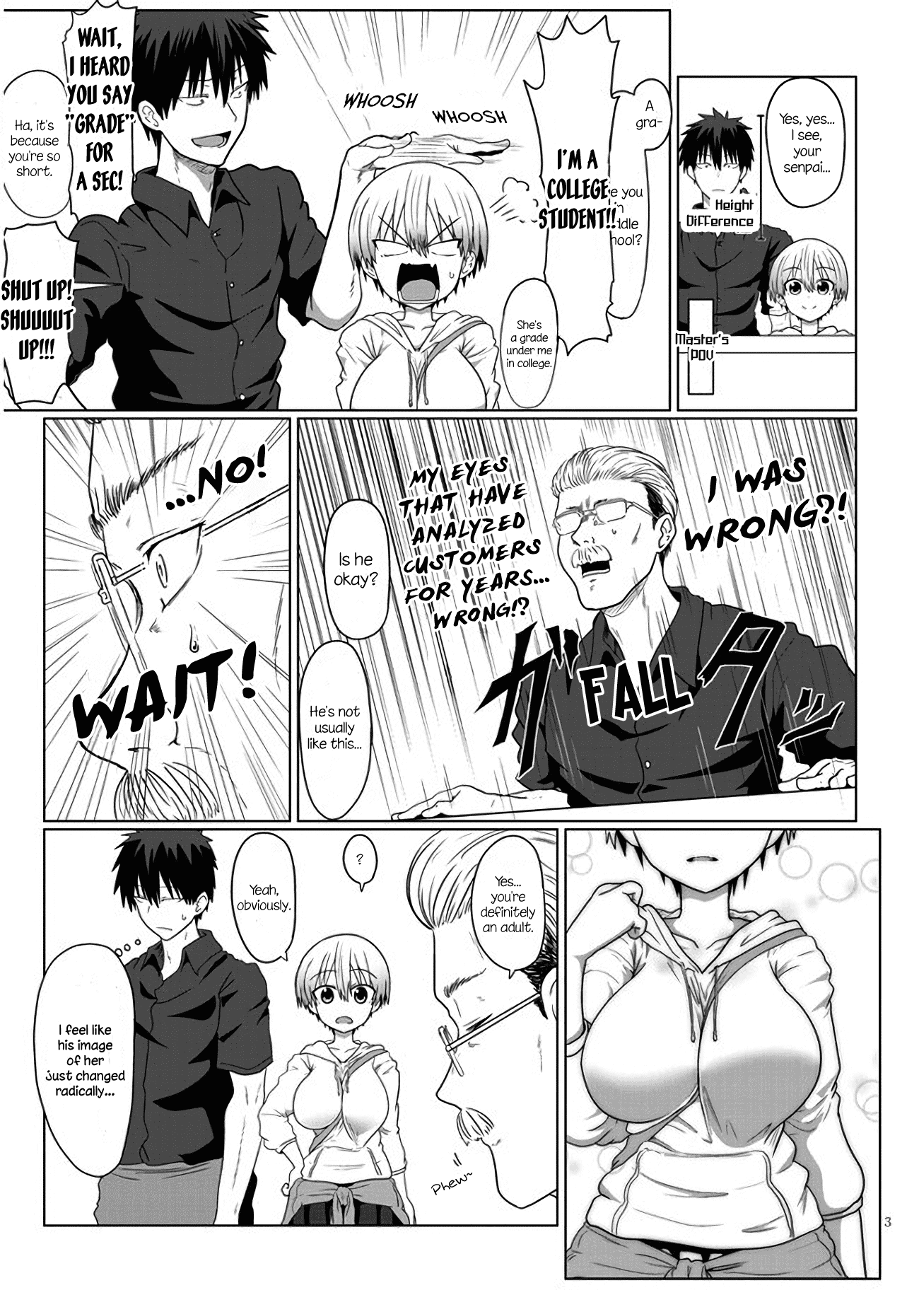 Uzaki-chan wa Asobitai! chapter 4 page 3