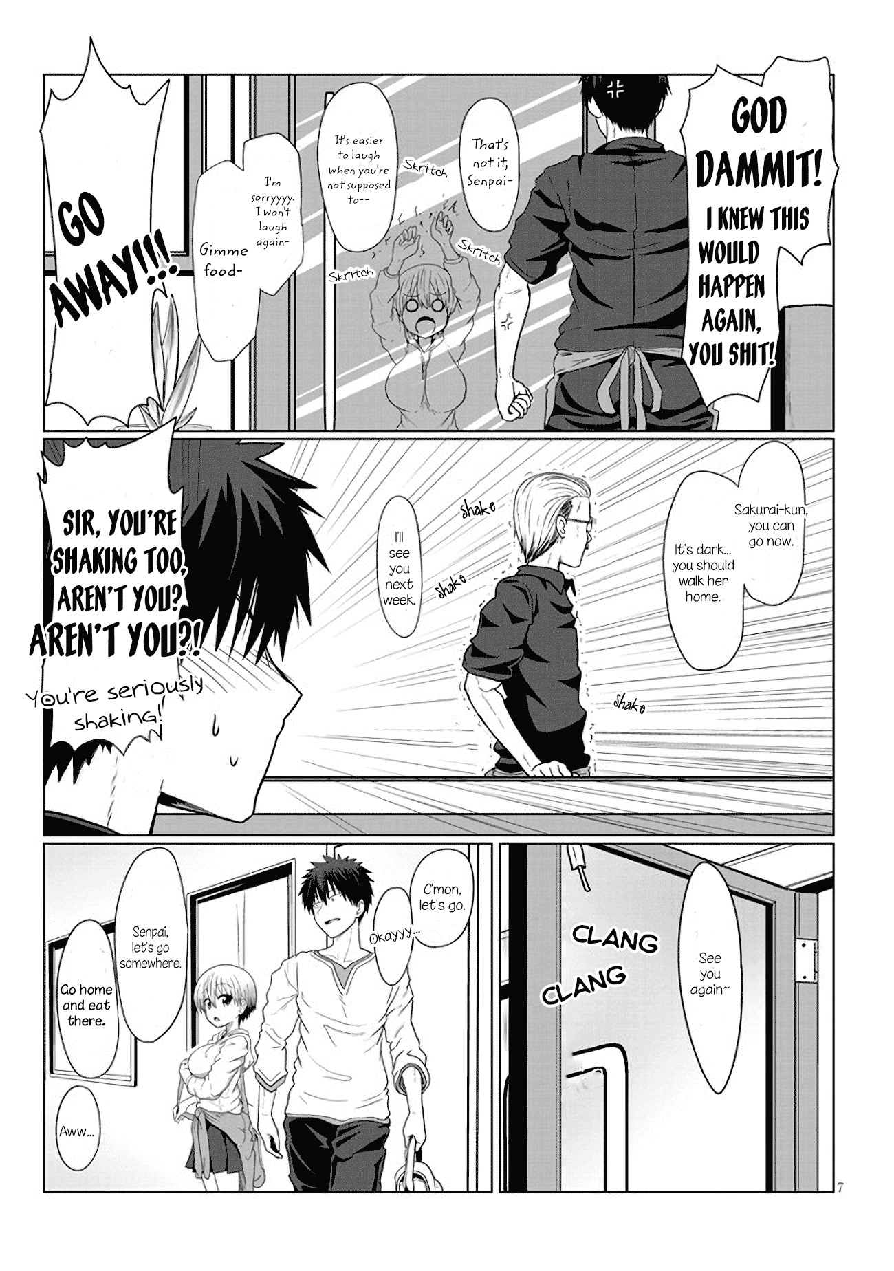 Uzaki-chan wa Asobitai! chapter 4 page 7