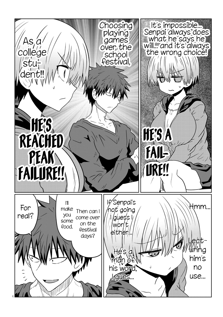 Uzaki-chan wa Asobitai! chapter 40 page 4