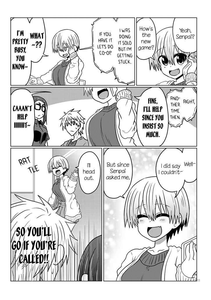 Uzaki-chan wa Asobitai! chapter 43 page 11