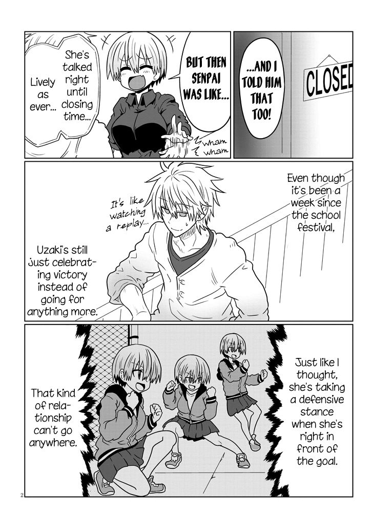Uzaki-chan wa Asobitai! chapter 44 page 2