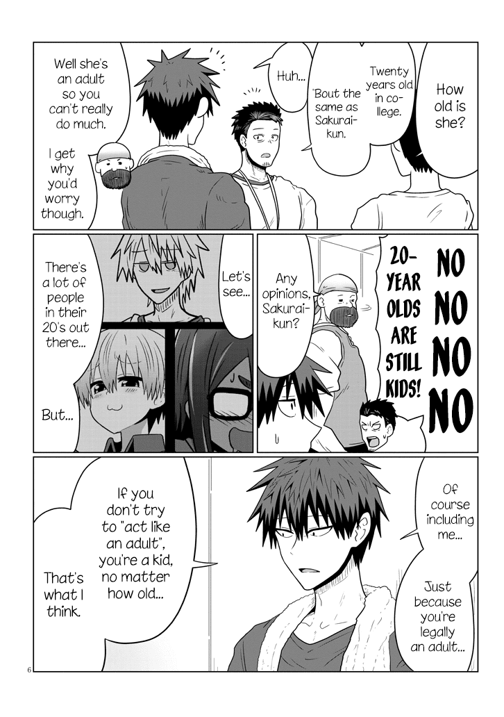 Uzaki-chan wa Asobitai! chapter 49 page 6