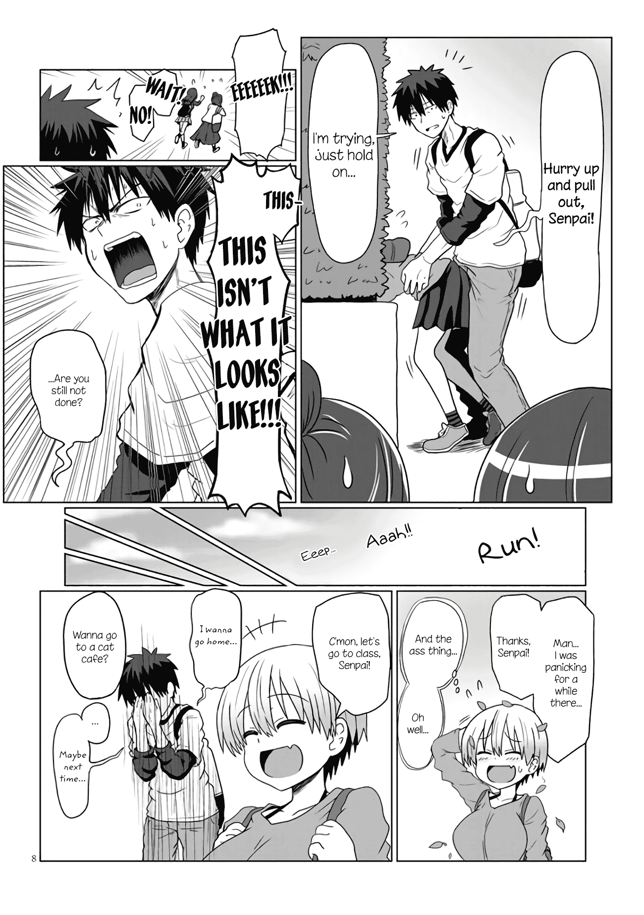 Uzaki-chan wa Asobitai! chapter 6 page 8