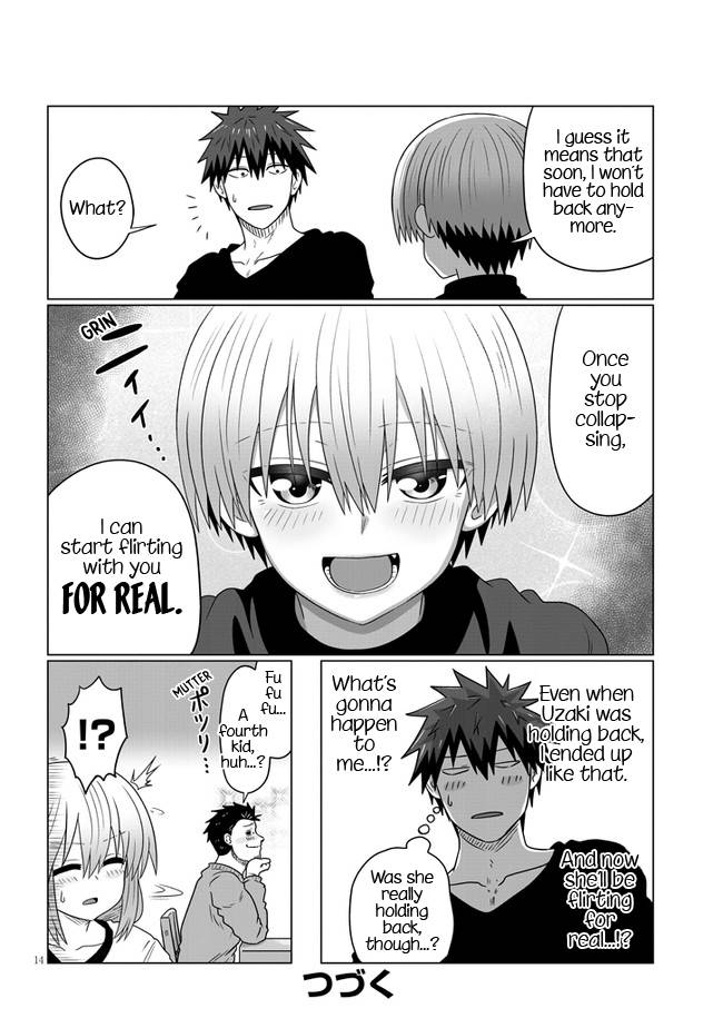 Uzaki-chan wa Asobitai! chapter 89 page 14
