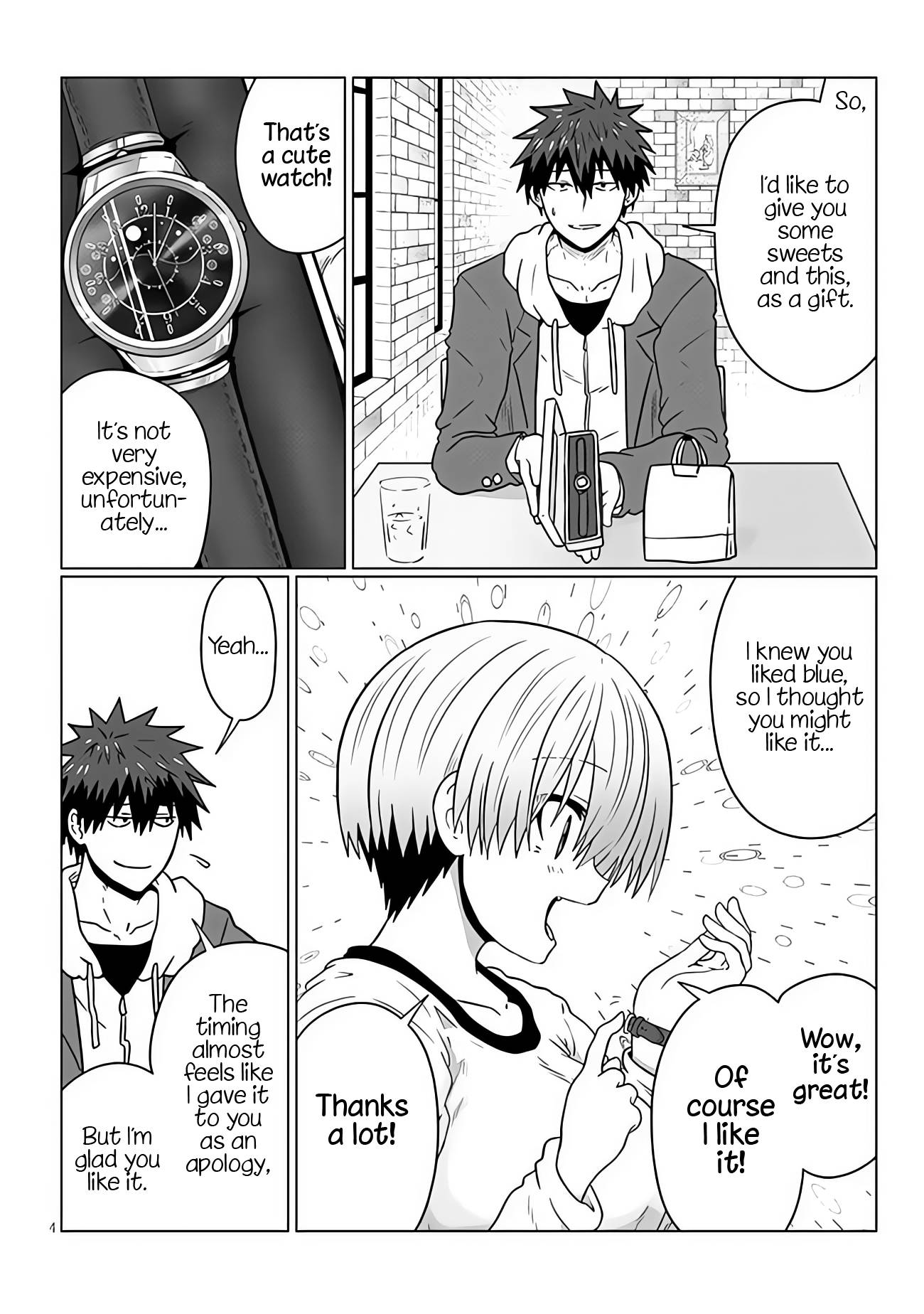 Uzaki-chan wa Asobitai! chapter 93 page 4