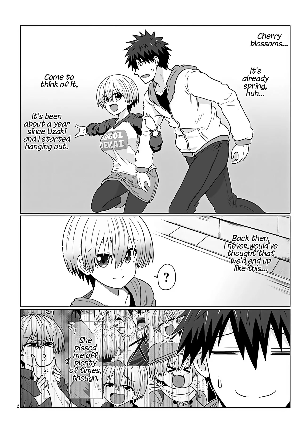 Uzaki-chan wa Asobitai! chapter 94 page 2