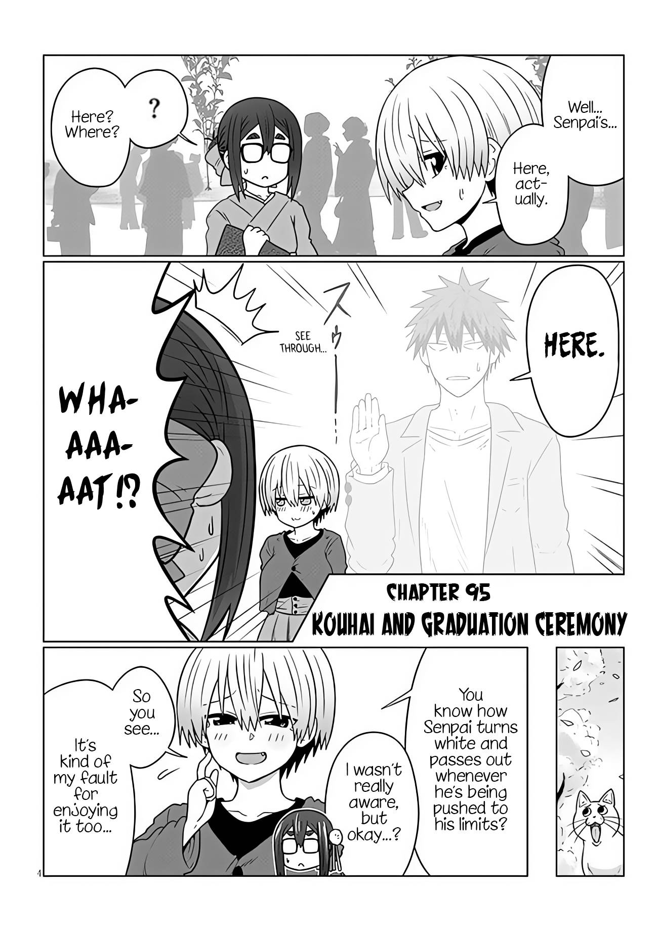 Uzaki-chan wa Asobitai! chapter 95 page 4