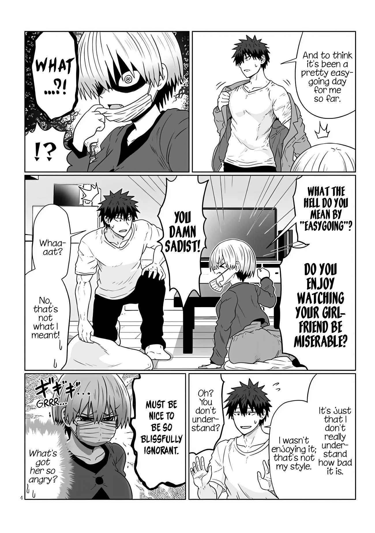 Uzaki-chan wa Asobitai! chapter 96 page 4