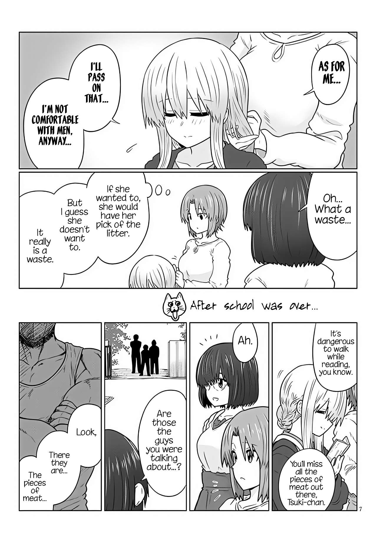 Uzaki-chan wa Asobitai! chapter 98 page 7