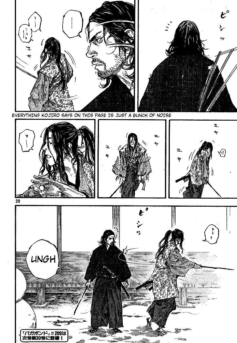 Vagabond chapter 208 page 19