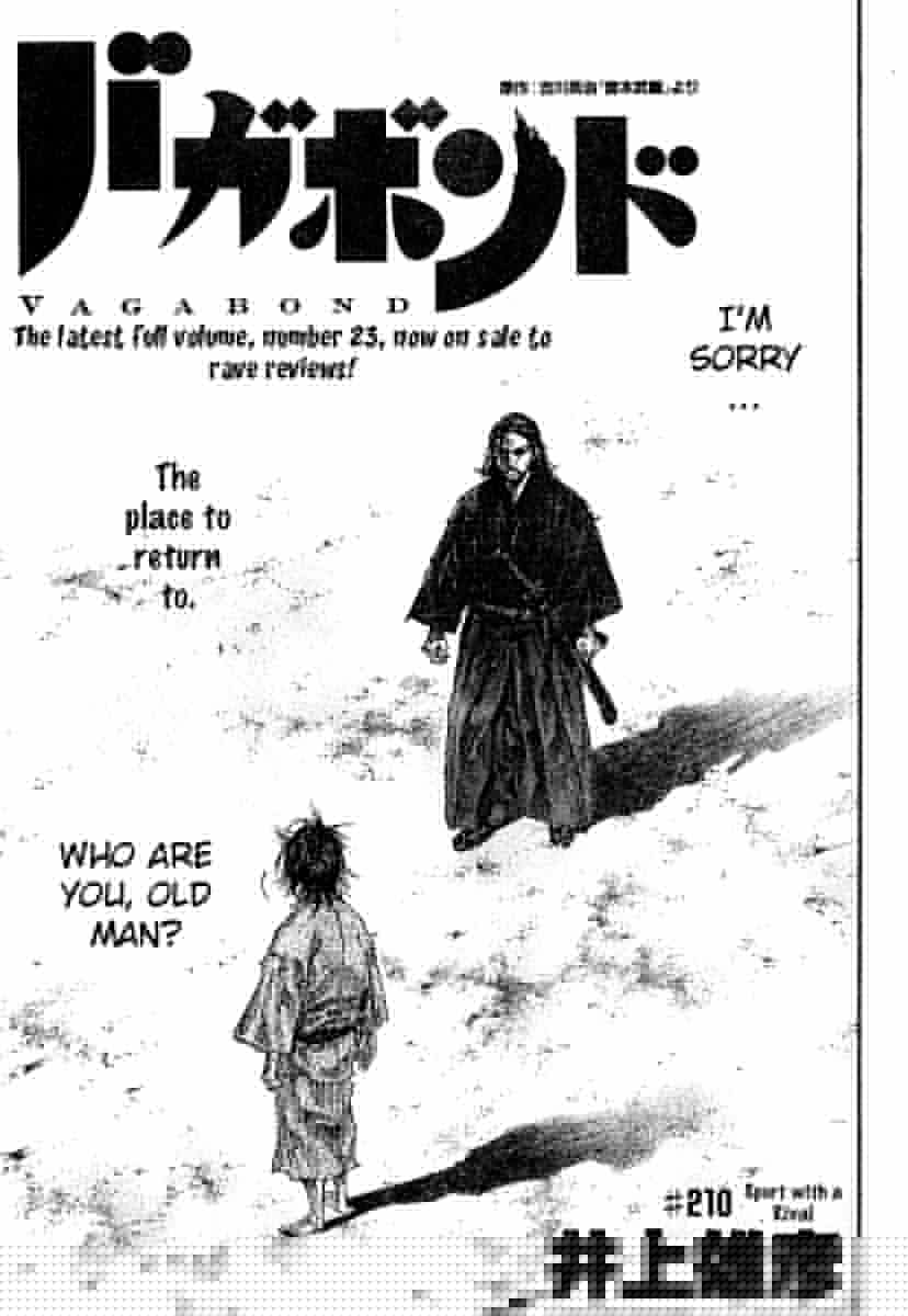 Vagabond chapter 210 page 1