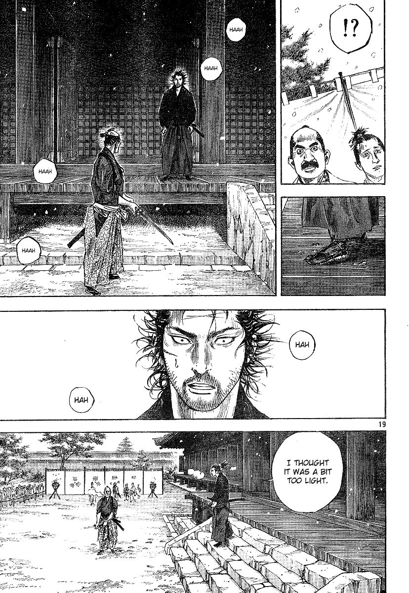Vagabond chapter 215 page 19