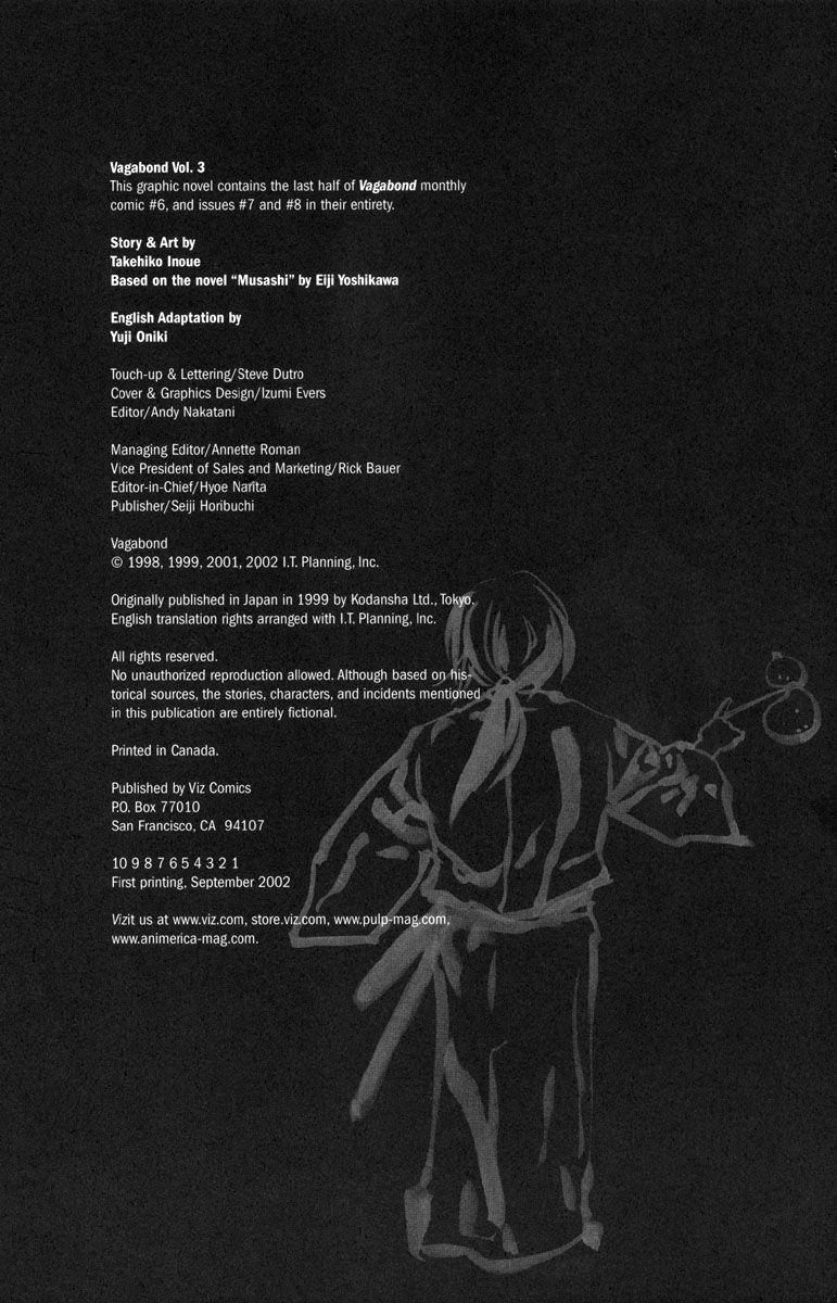 Vagabond chapter 22 page 3