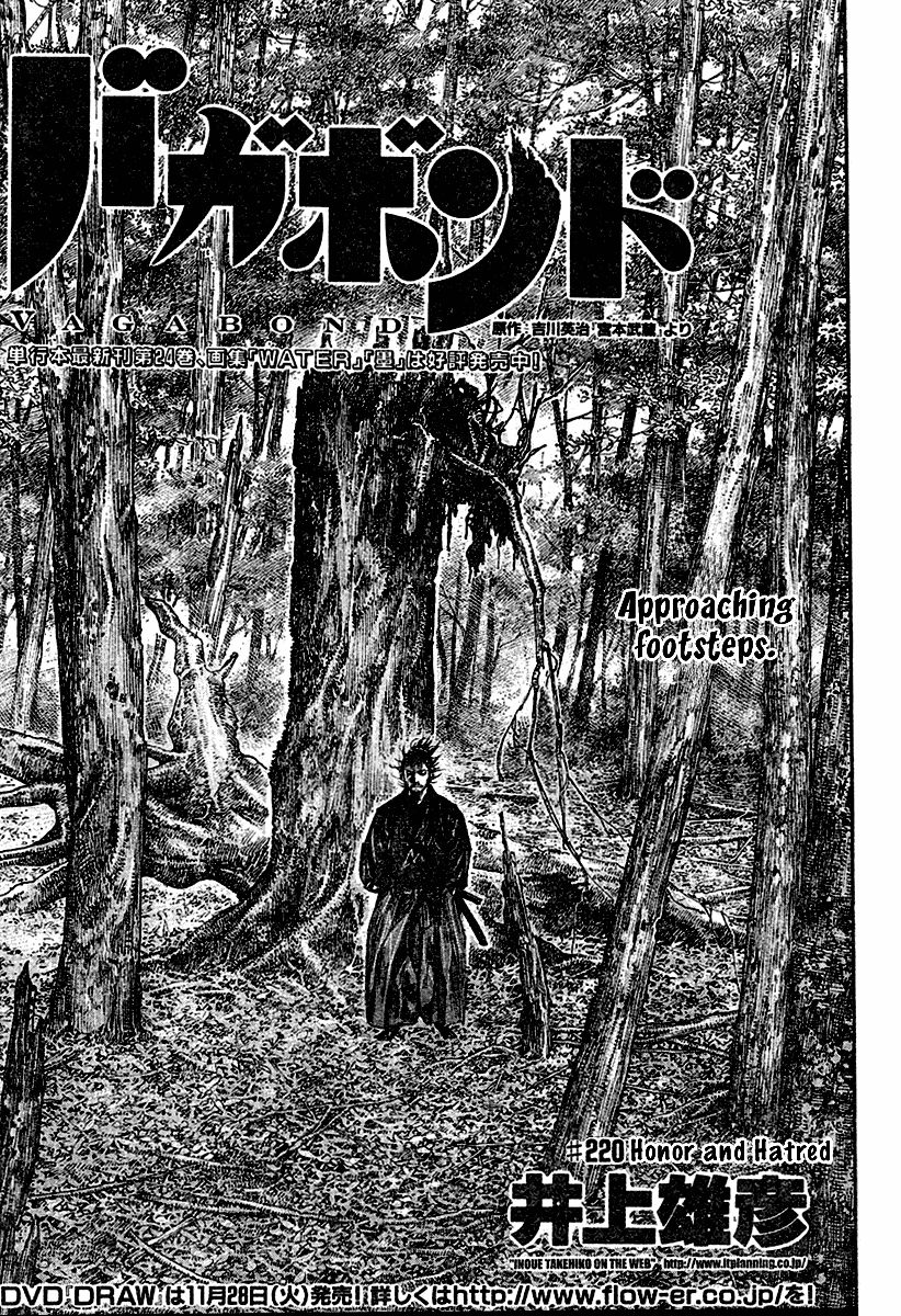 Vagabond chapter 220 page 1