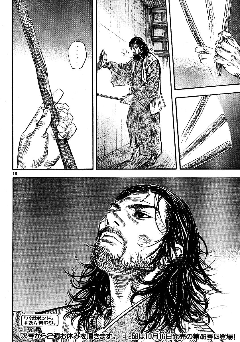 Vagabond chapter 257 page 18