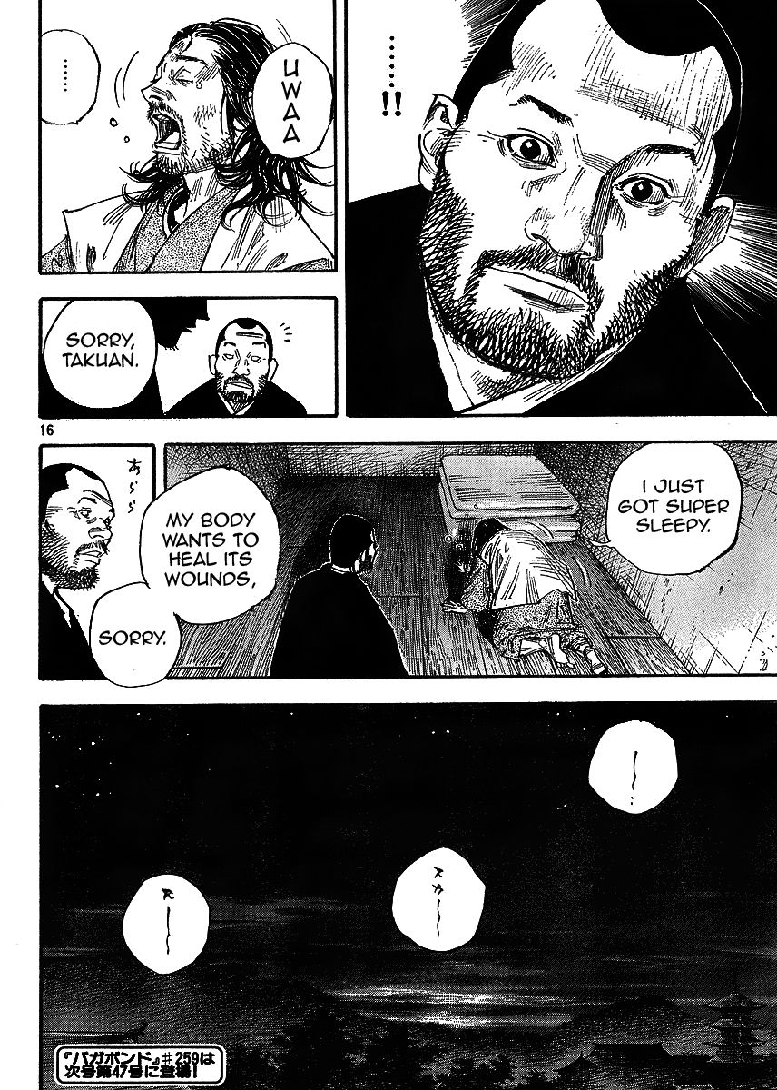 Vagabond chapter 258 page 16