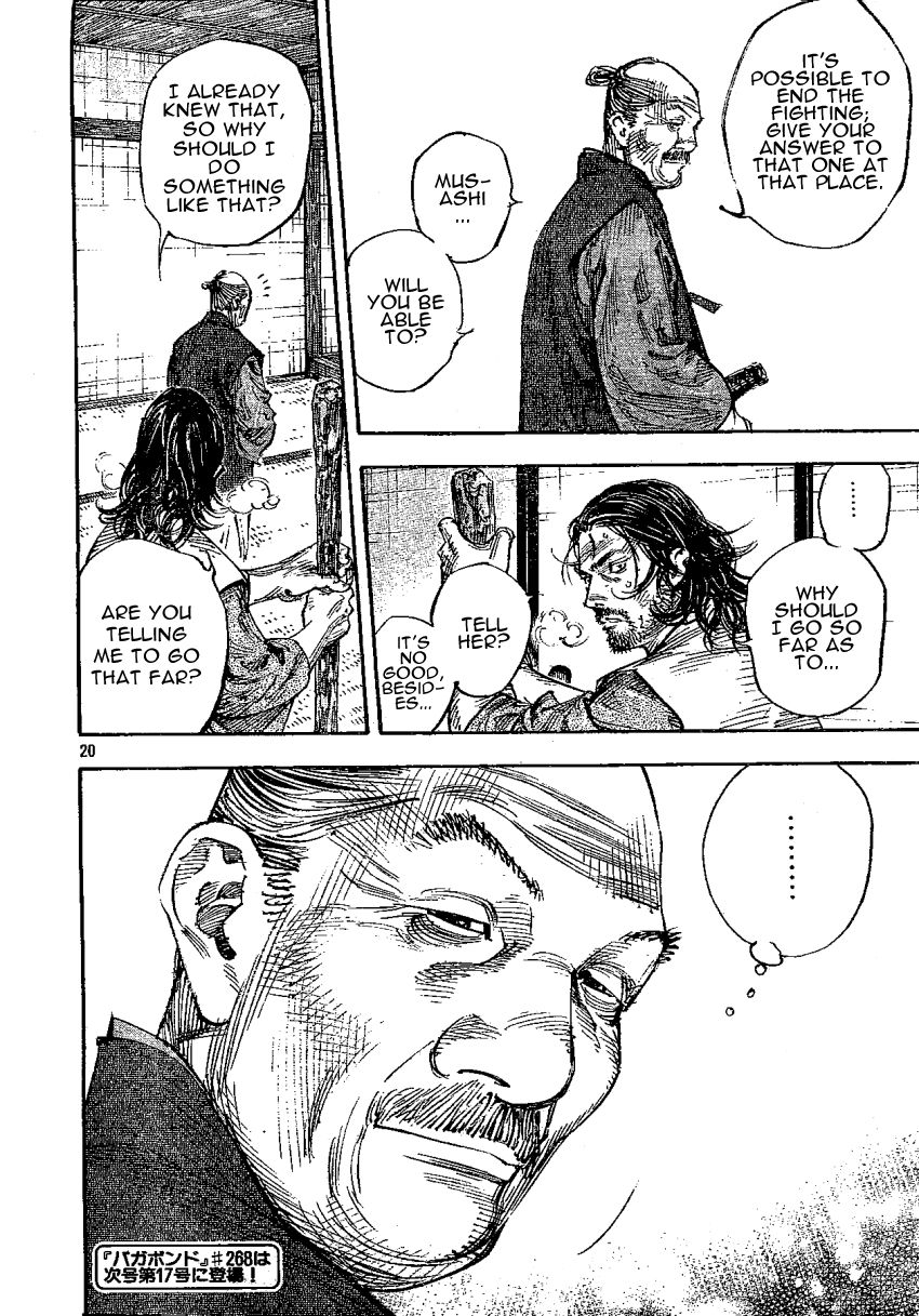 Vagabond chapter 267 page 20