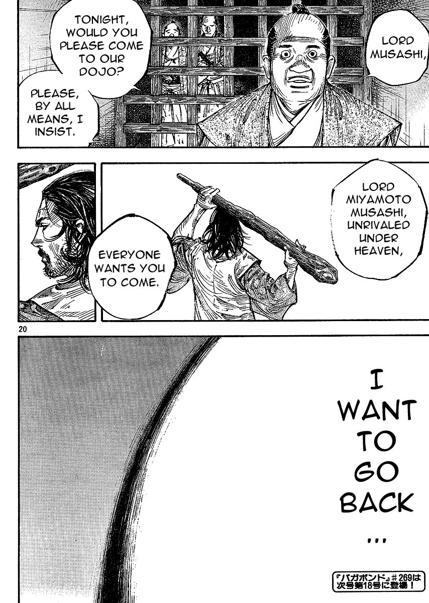 Vagabond chapter 268 page 19