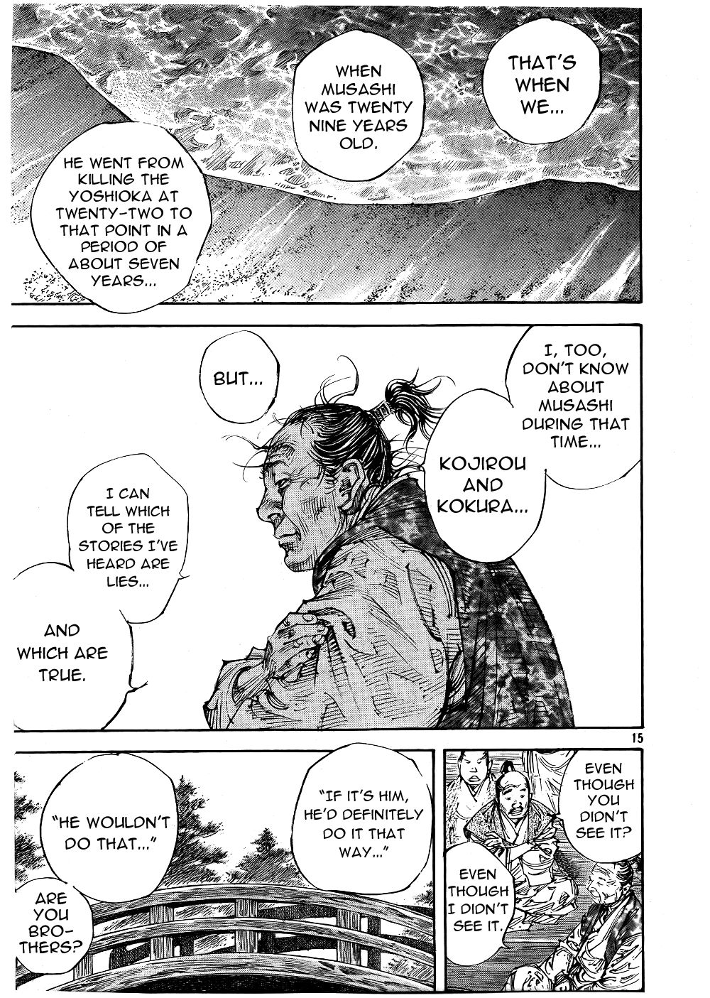 Vagabond chapter 291 page 15