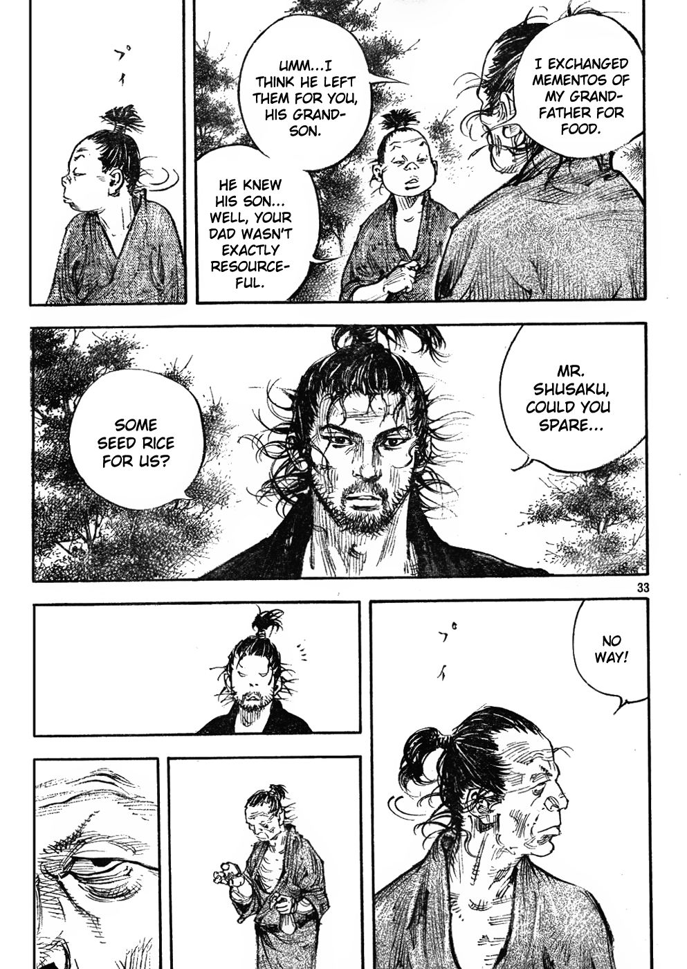 Vagabond chapter 307 page 33