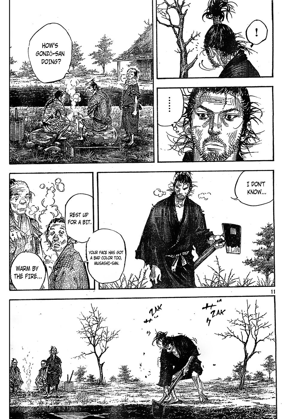 Vagabond chapter 313 page 11