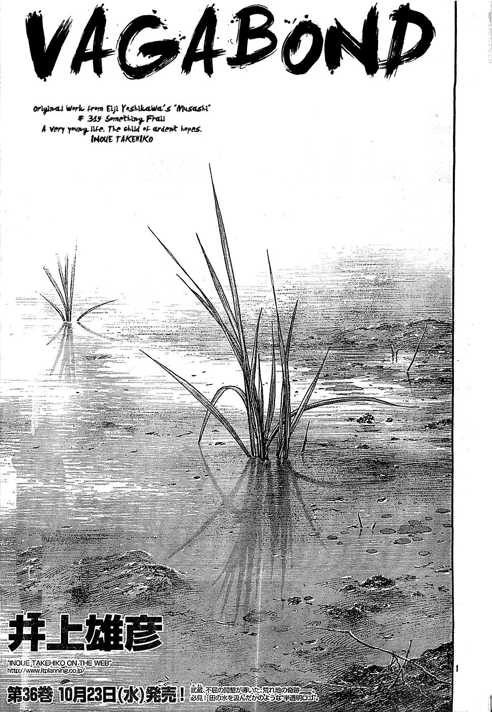 Vagabond chapter 319 page 1