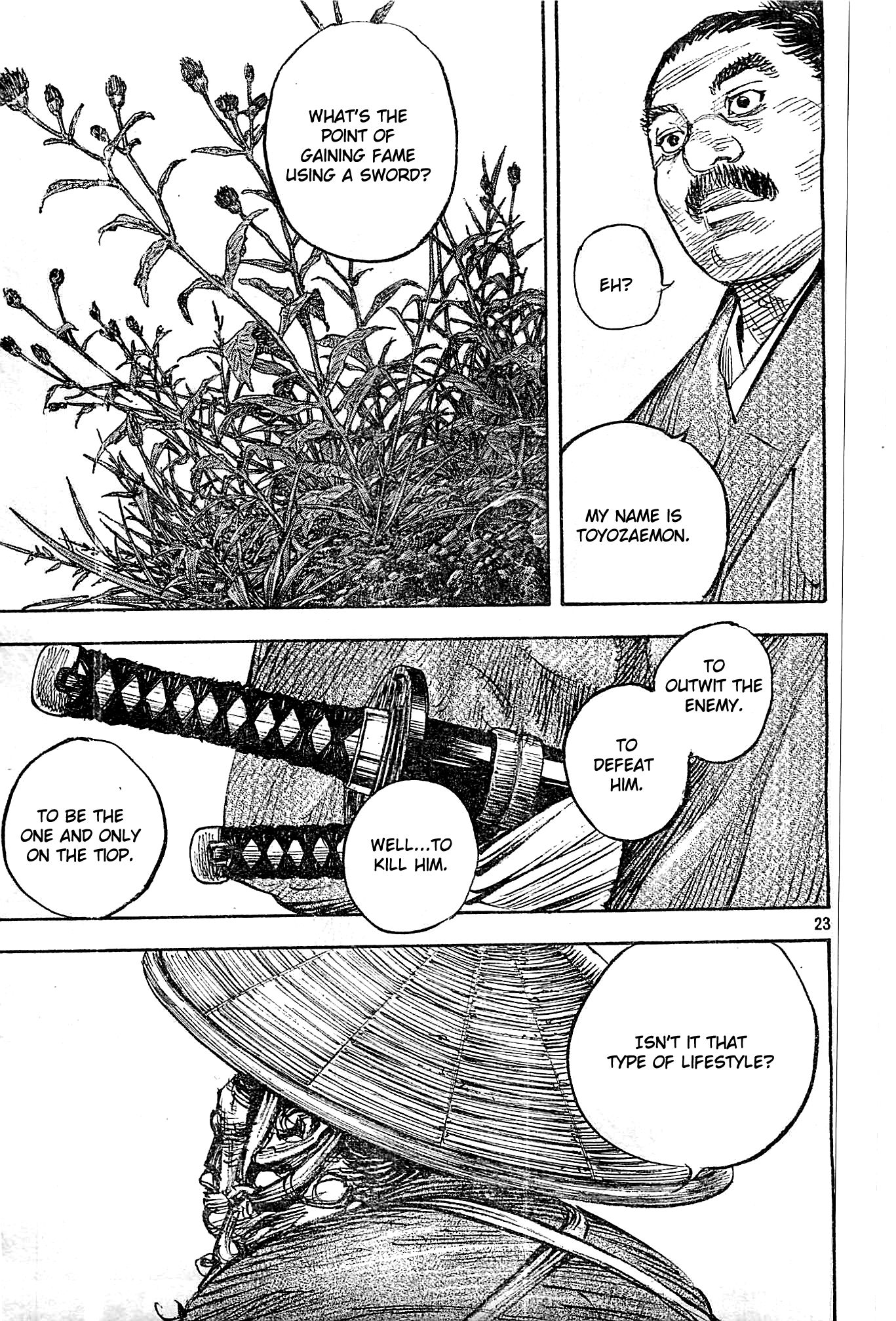 Vagabond chapter 320 page 23