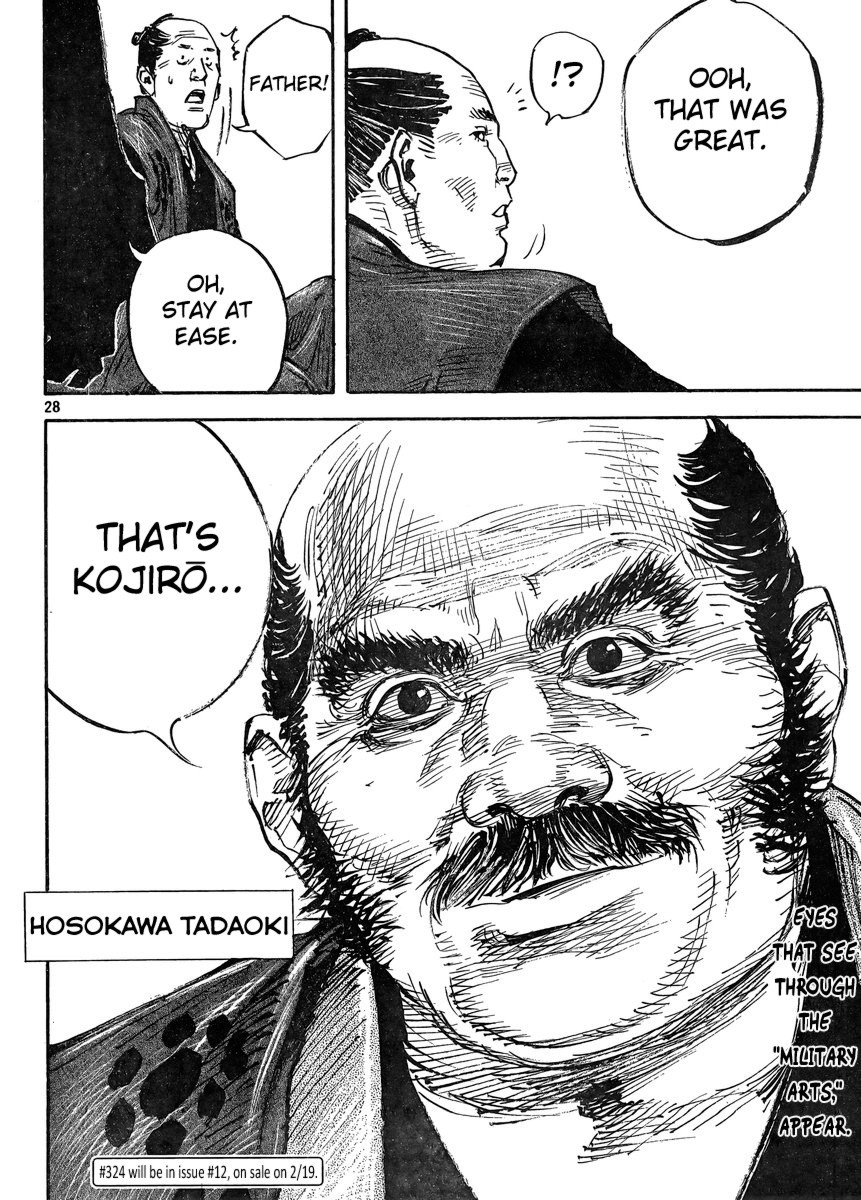 Vagabond chapter 323 page 28
