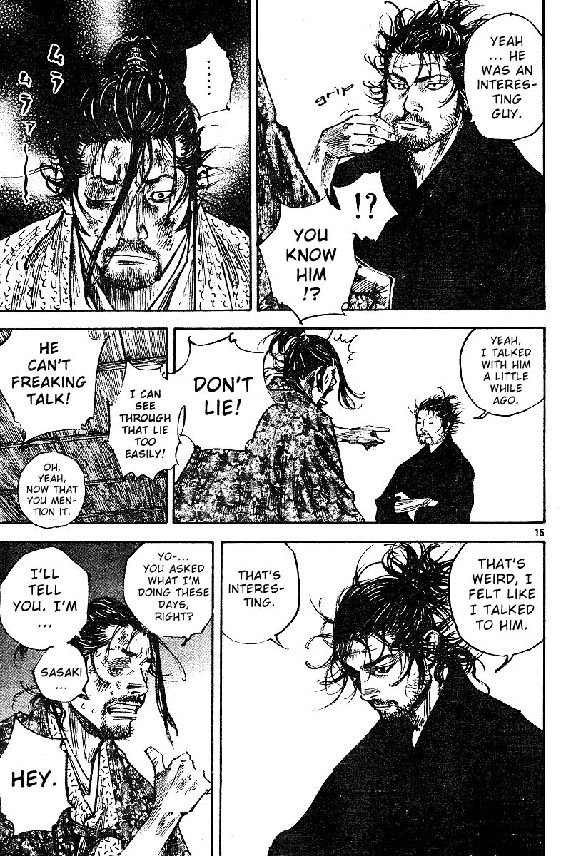Vagabond chapter 222 page 15