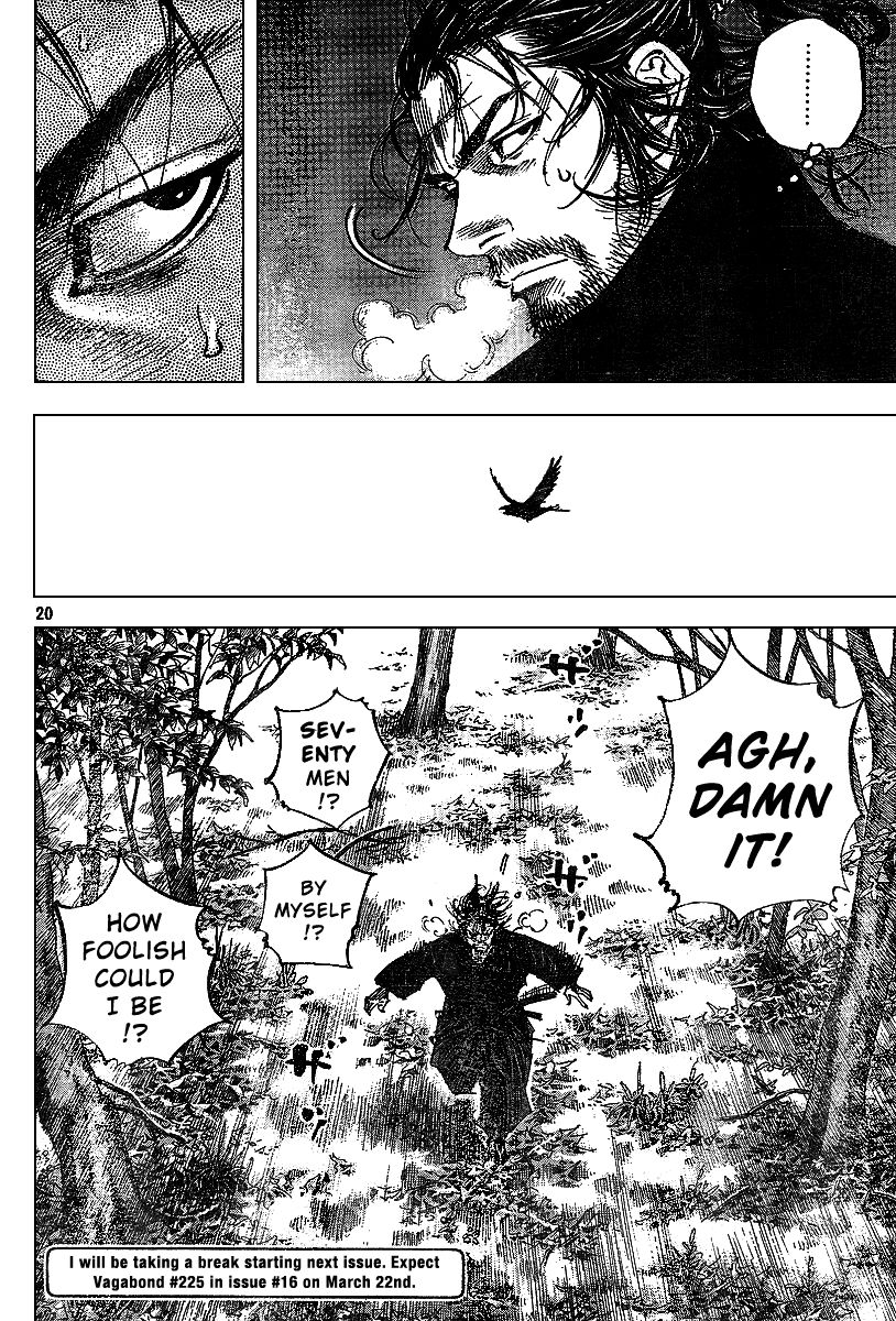 Vagabond chapter 224 page 20