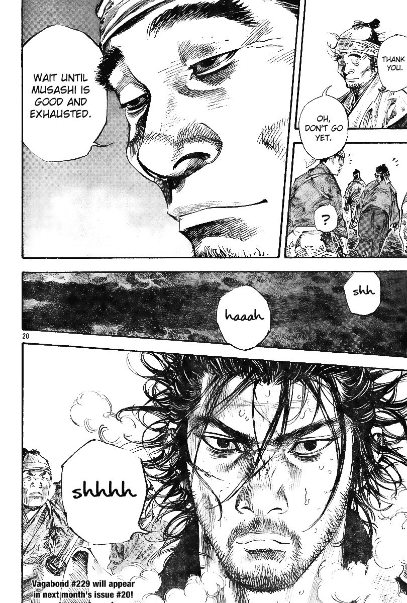 Vagabond chapter 228 page 19