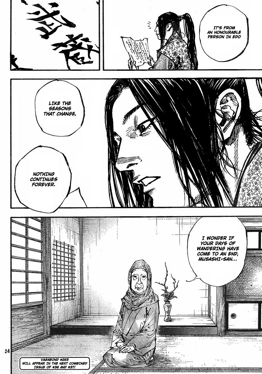 Vagabond chapter 252 page 23