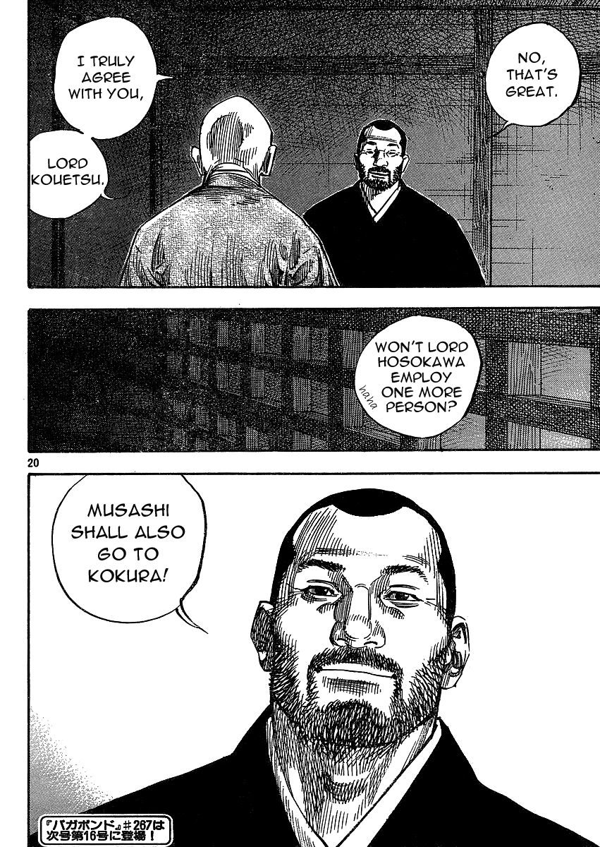 Vagabond chapter 266 page 20
