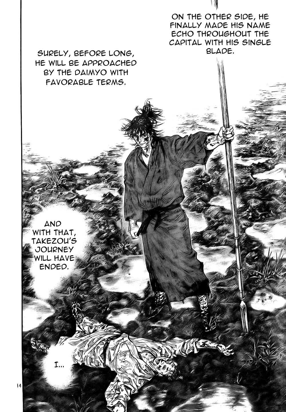 Vagabond chapter 272 page 14