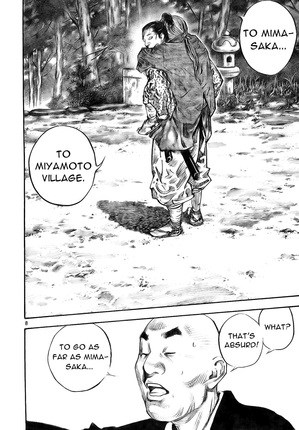 Vagabond chapter 272 page 8