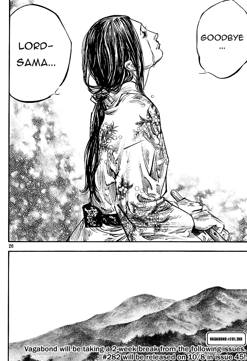 Vagabond chapter 281 page 18