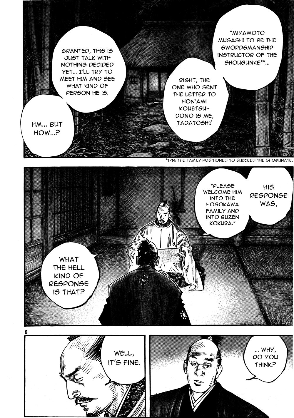 Vagabond chapter 290 page 6