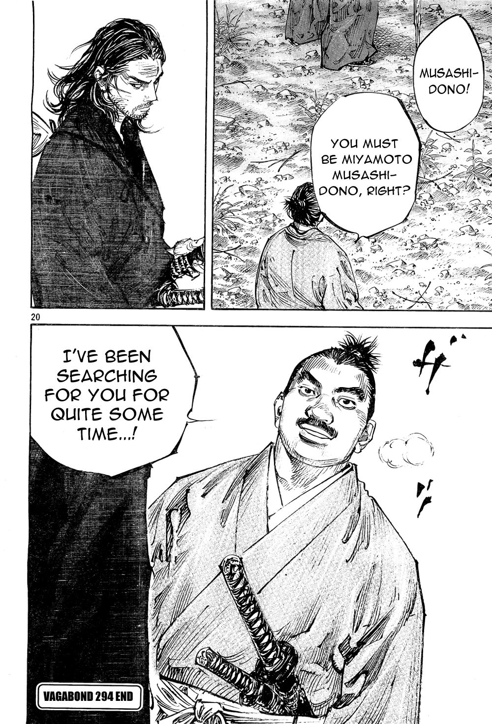 Vagabond chapter 294 page 20