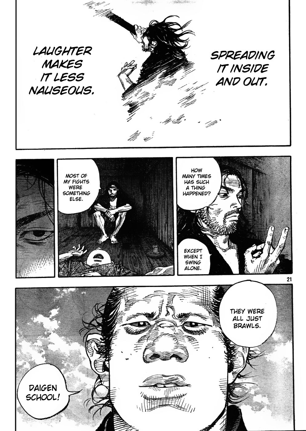Vagabond chapter 307 page 21