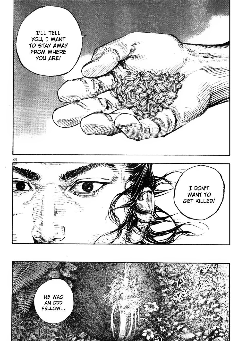 Vagabond chapter 307 page 34